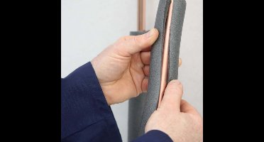 Buisisolatie 54mm, Pijp isolatie 9mm - 2 meter