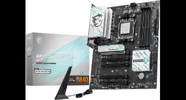 MSI B840 GAMING PLUS WIFI - Moederbord - Socket AM5 - ATX - AMD B840 chipset