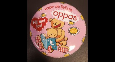 Voor de liefste oppas - potje in blik
