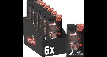 Rosewood Chewy Sticks Rund Small - Kauwstaven voor Kleine Honden - Met Rund & Runderhuid - Graanvrij - Zonder Kunstmatige Toevoegingen - 6 zakjes à 72g