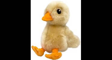 KONG Toughz Duck - Supersterk hondenspeelgoed en knuffel met pieper