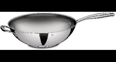 Wokpan, RVS, 32 cm - Kela | Flavoria