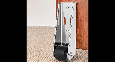 Dolaso Rubberen draaiwielen, uittrekkbare stille bewegende wielen, tafelbelastingswielen, meubelonderdelen (C)