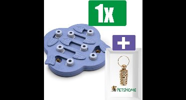 Nina Ottosson Hondenspel Hide N’ Slide Composite - Inclusief PetsHome Goudkleurige Adreskoker