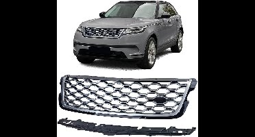 Sport Grill voor Range Rover Velar L560 (2017–2023) Zwart/Zilver