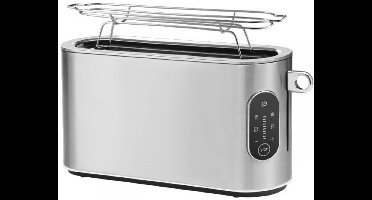 WMF Lumero Broodrooster - 10 Bruiningsniveaus - RVS - LED Verlichting - Voor Brede Sneetjes