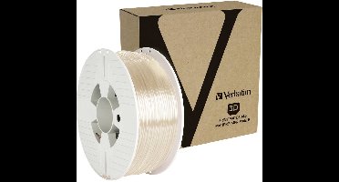 Verbatim 55059 55059 Filament PETG Slagvast, Flexibel 2.85 mm 1 kg Transparant 1 stuk(s)