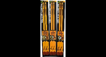 FOX Edges Curve Short Fluoro D-Rigs - Onderlijn