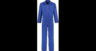 EM Workwear kinderoverall 100% katoen Korenblauw met rits maat 164