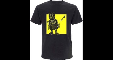 Metallica - 72 Seasons Burnt Robot Heren T-shirt - S - Zwart