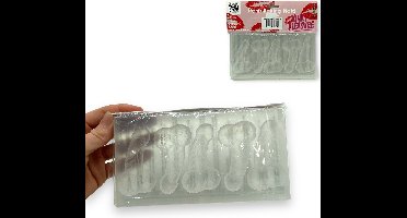 Penis Vorm Ijs Klontjes Maker Transparant Vriezen 14.5x30cm