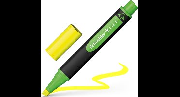 Schneider highlighter - Link-it - geel - S-119205