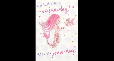 Depesche - Kinderkaart met de tekst "Veel liefs voor je verjaardag! Geniet ..." - mot. 039