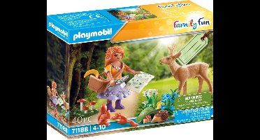 PLAYMOBIL Family Fun Kruidendokter met hert - 71188