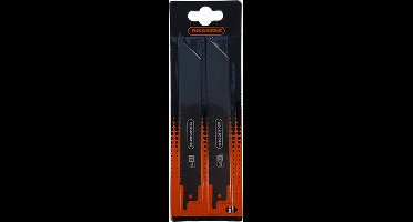 Skandia Zaagblad - Reserve Zaagbladen - Reciprozaagblad - 2 Stuks - 150mm - 10tpi - Plastic - Hout