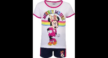 Disney Minnie Mouse Set / Sportset - Navy/Wit/Multi - Maat 110/116 (tot 6 jaar)