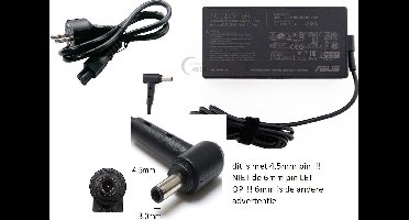 A18-150P1A pin 4,5mm model ASUS adapter 150W 20V 7,5A (4,5mm x 3mm) voeding oplader ORIGINEEL , NIET DE 6MM PIN !!!
