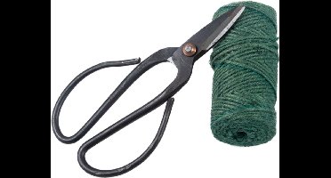 Esschert Design Geschenkset Touw En Schaar Groen