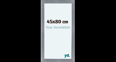 Your Decoration - Fotolijst 45x80 cm - MDF - Aluminium Geborsteld - Como