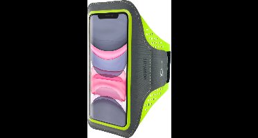 Hardloop Sportarmband geschikt voor Apple iPhone 11 - Groen - Mobiparts