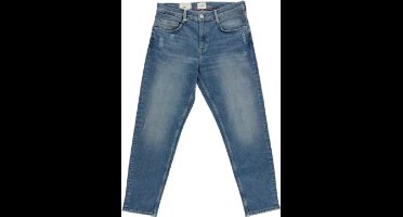 Mustang Denver Cropped blue denim Jeans Spijkerbroek maat W35/ L28