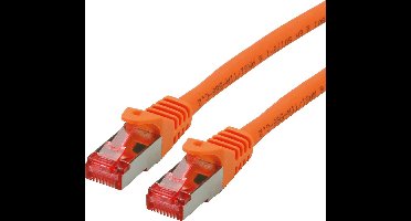 ROLINE patchkabel Cat.6 S/FTP (PiMF), componentniveau, LSOH, oranje, 3 m