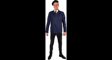 Boeren jas blauw - Maat 56