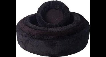 Merkloos Teddy Hondenmand Zwart