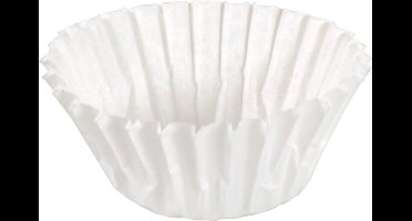 Caisse - papier + kleicoating - rond - Ø58mm - wit - 1000 stuks