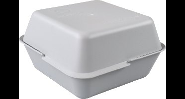 Bak - PP - reusable - maaltijdbox - 234x156x43mm - forest - 48 stuks