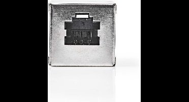 Nedis Netwerkkoppeling - CAT5e / CAT6 - Afgeschermd - RJ45 Female - RJ45 Female - Recht - Metaal - Doos