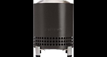Solo Stove Mesa XL Vuurkorf voor op tafel | Rookarm minivuur voor in de stad en voorsteden, Werkt op pellets of hout, veilig, roestvrij staal, met reistas, 21,8 x 17,8 cm, 1 kg, Grijs