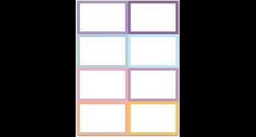 Creachick Textieletiketten - Etiketten voor school in CreaChick-stijl