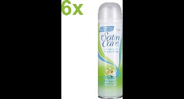 Gillette - Satin Care - Avocado Twist - Scheergel - 6x 200ml