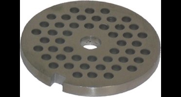 Geperforeerde Schijf, 4 mm, voor Gehaktmolen Maat 7/8 - Gefu | TRICA