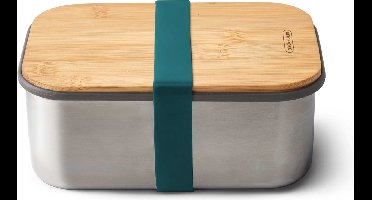 Black+Blum RVS Broodtrommel - 1.25 Ltr - Blauw