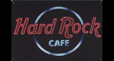 Wandbord Muziek Cafe - Hard Rock Cafe