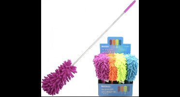 Duster Chenille Deluxe met telescopische steel - Uitschuifbaar - Plumeau - 27-75cm