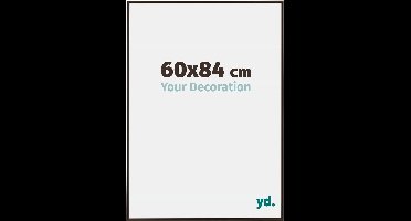 Your Decoration - Fotolijst 60x84 cm - Kunststof - Antraciet - Evry