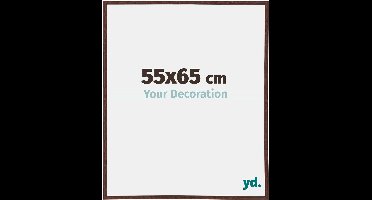 Your Decoration - Fotolijst 55x65 cm - Kunststof - Bruin - Annecy