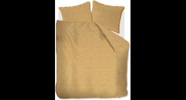 vtwonen Natural Stone Fraying dekbedovertrek - Tweepersoons - 200x200/220 - Geel