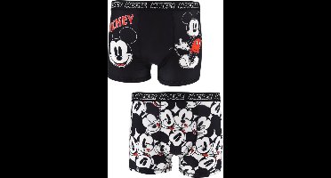 Original Mickey mouse Disney heren boxershorts two-pack set - maat XL - onderbroek 2-pack premium comfort