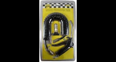 Hofftech Luchtpistool met spiraalslang - 5 meter - 13 kg/cm² - ergonomisch ontwerp