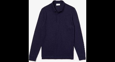 Lacoste Regular Fit Paris Marine Polo Heren - Maat M