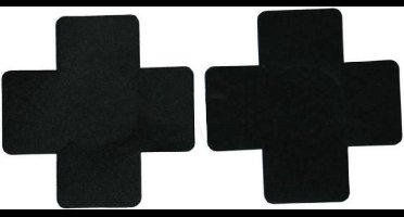 Hiden - Tepelcovers - Kruisjes - Nipple covers - Sexy - Zwart