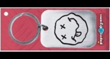 Paper Dreams | RVS Sleutelhanger | Dead Smiley