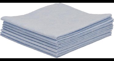 Viscose Vaatdoek - 40 x 38cm - 10 Stuks - Blauw