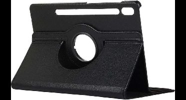 Just in Case tablet Hoes geschikt voor Samsung Galaxy Tab S7 - 360° Draaibare Tablet Hoes - Zwart