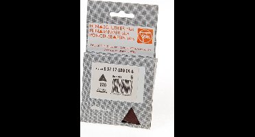 Fein 5x schuurblad driehoek K220 - 63717089044