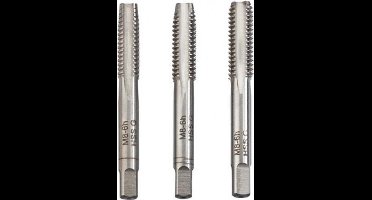 KWB handtapset HSS M10 3-delig